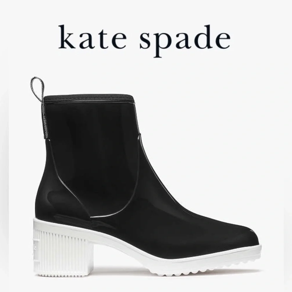 Kate Spade | Puddle Rain Booties - New Without Box - Picture 1 of 13